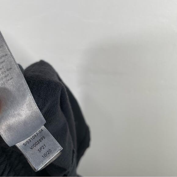 Athleta Farallon Black Mid Rise Drawstring Waist Organic Cotton Shorts 16 - Picture 11 of 14